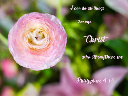 Canvas I can do all things through Christ